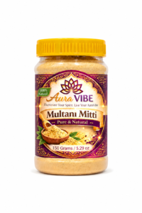 Aura Vibe Multani Mitti – Pure & Natural Skin Clarifying Clay