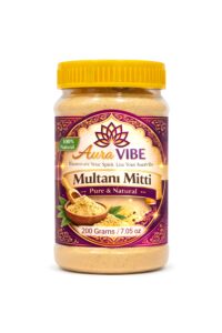 Aura Vibe Multani Mitti – Pure & Natural Skin Clarifying Clay